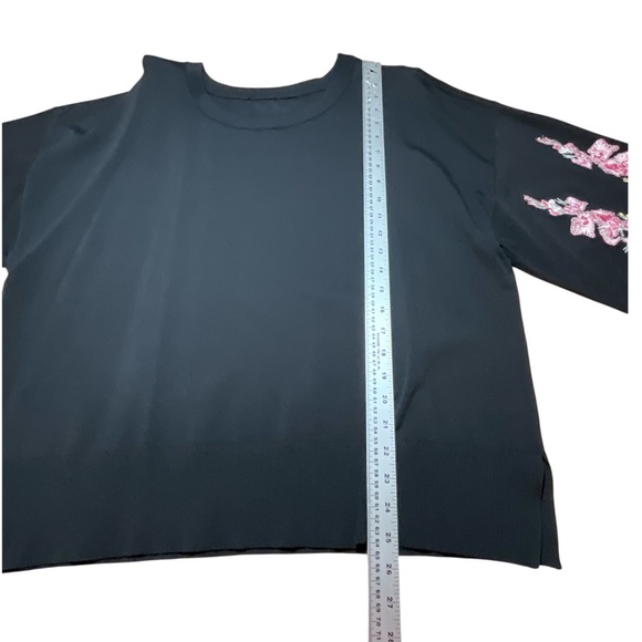 INTERNATIONAL CONCEPTS Rayon Blend Knit 3/4 Wide Sleeve Scoop Neck Sweater Sz XL - Picture 8 of 12